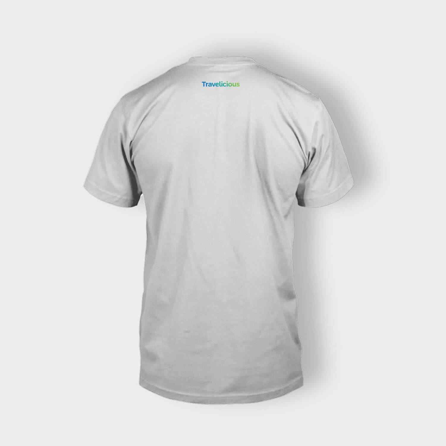 White Travelicious shirt - Image 2