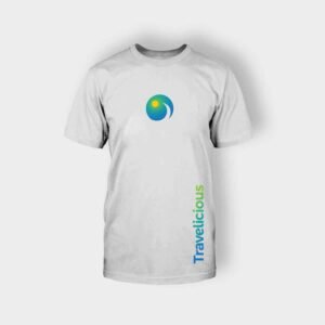 White Travelicious shirt